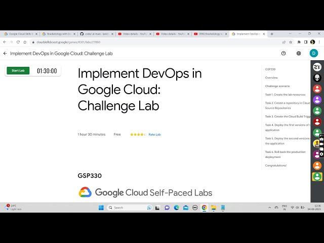 [New] Implement DevOps in Google Cloud: Challenge Lab || Updated Lab Solution || Qwiklabs Arcade