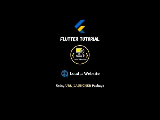 How to open website in flutter open url in flutter  - url launcher