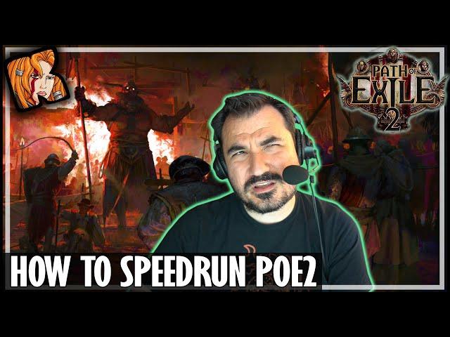 HOW TO SPEEDRUN THE POE2 CAMPAIGN! - Path of Exile 2