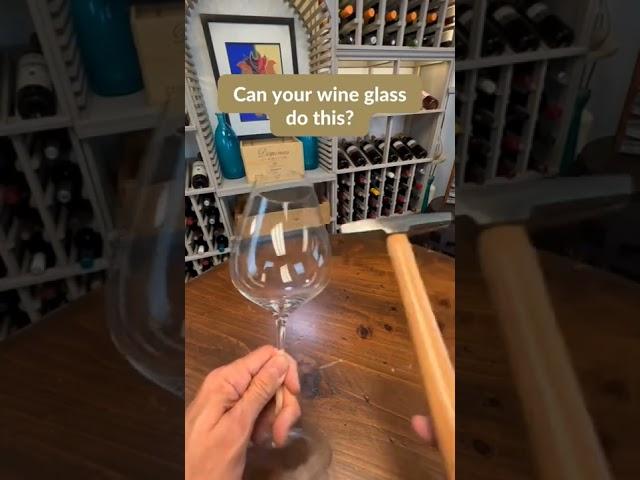 Break-Resistant Wine Glasses