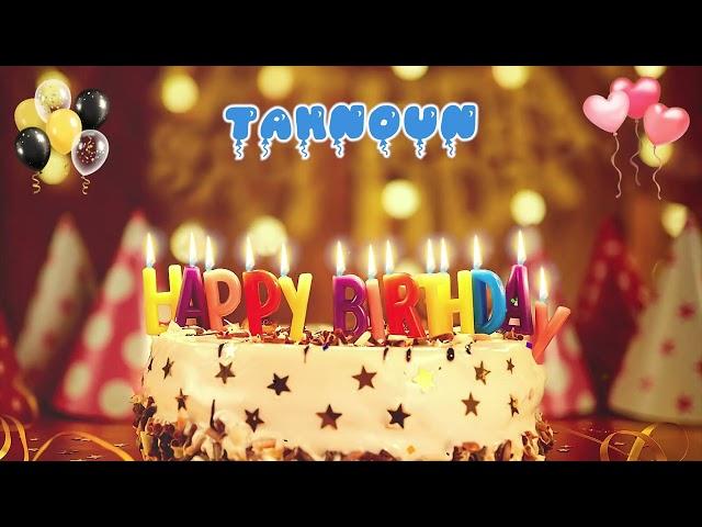 TAHNOUN Happy Birthday Song – Happy Birthday to You