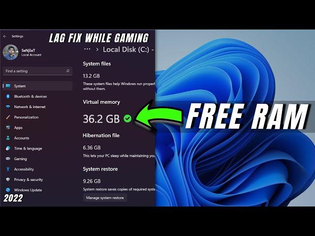 How to Increase 36GB RAM on PC & Laptop! | Increase Virtual Memory on Windows 11 for Gaming - 2025