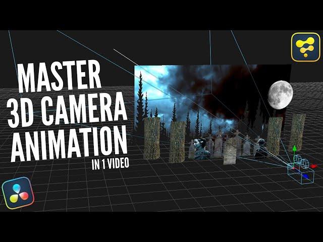 3D Camera Animation | Master Class 05 | Davinci Resolve 19 Tutorial