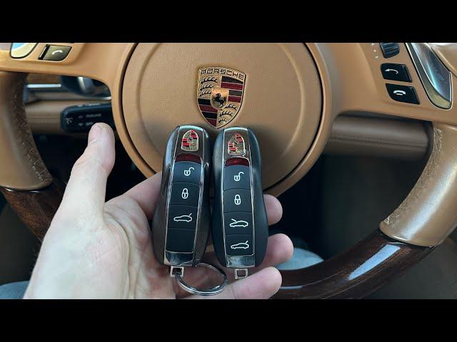 Porsche Panamera 4 2015г add key, Порше Панамера 4 2015г программирование Ключей в Санкт-Петербурге