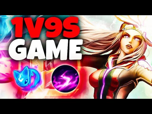 Rank 1 Syndra 1v9s Game Over 50k Damage (Syndra vs Tristana) - Trisend3