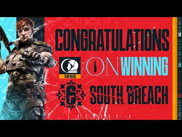 HOW THE BEST R6 T2 TEAM IN EUROPE WIN A 40,000 € TOURNAMENT (R6 SOUTH BREACH) !  Team Valor POV
