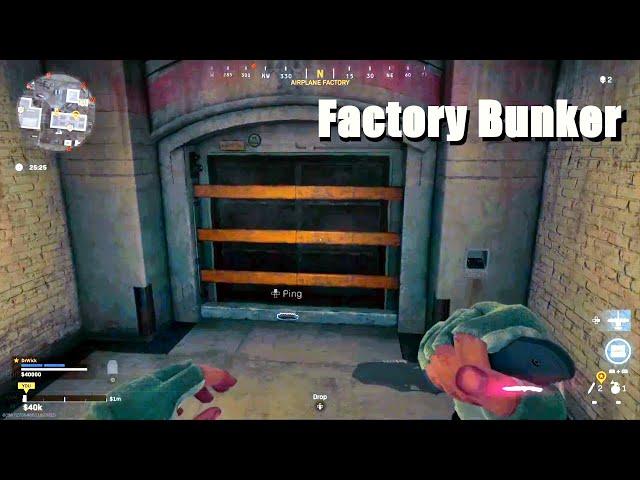 Warzone: New Bunker at Factory