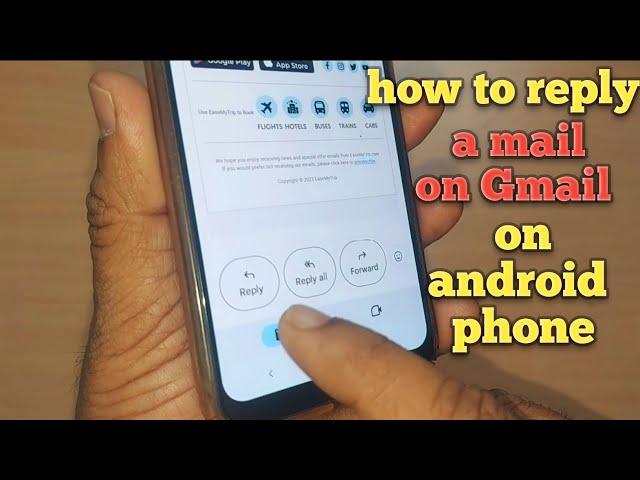 reply to gmail inbox mail on android phone | how to reply a gmail on android phone