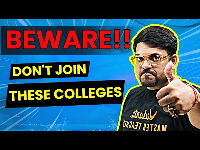 Secrets of Choosing Perfect Engineering College: No One Will Tell You | Harsh Sir