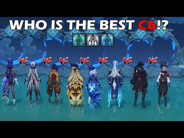 WHO IS THE BEST C6 FROM FONTAIN | GENSHIN IMPACT