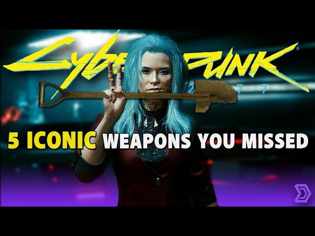 Cyberpunk 2077 - 5 Iconic Weapons You Probably Missed