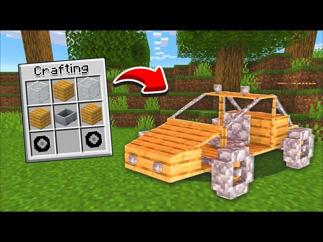 Minecraft WE CRAFT BRAND NEW VILLAGER VEHICLES MOD / TRANSPORTATION CAR !! Minecraft Mods