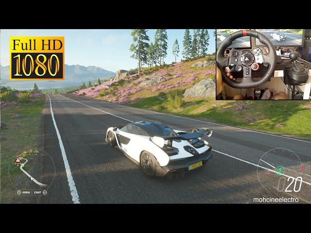 1180HP Mclaren Senna | Forza Horizon 4 | Logitech g29 gameplay