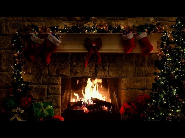 Звуки новогоднего камина - Звуки новорічного каміна - New Year's Fireplace sounds - 6 часов #2