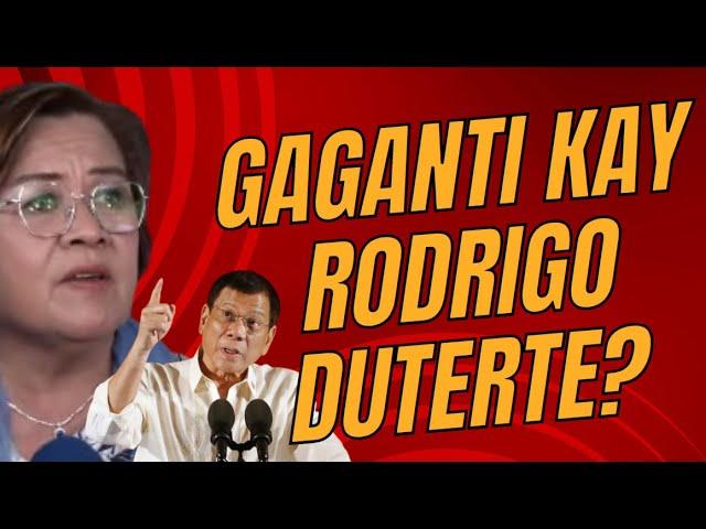 Ipapakulong din ba ni Leila De Lima si Rodrigo Duterte tulad ng ginawa ng huli sa kanya?