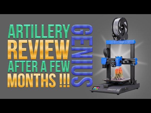 ▼ Artillery Genius review after a few months of use | The good and the bad