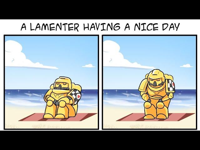 A Lamenter Having a Nice Day | A Warhammer 40k Comic Dub