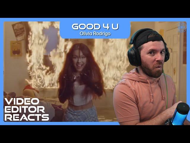 Video Editor Reacts to Olivia Rodrigo - good 4 u