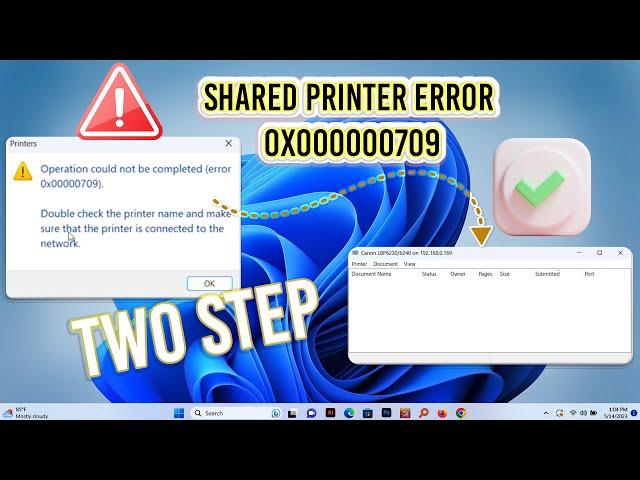 Follow 2 Step And Fix Printer Error 0x00000709 - Issue accessing Shared Printer--IT Fix Cafe.