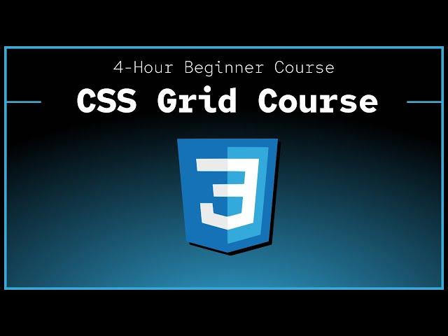 CSS Grid — Full Beginner Course (with project)