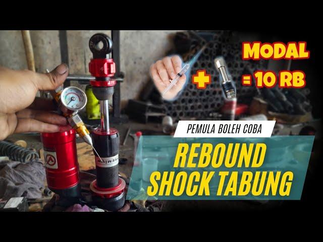 Membuat Alat Isi Nitrogen Shockbreker Variasi Tabung || MODAL 10rb