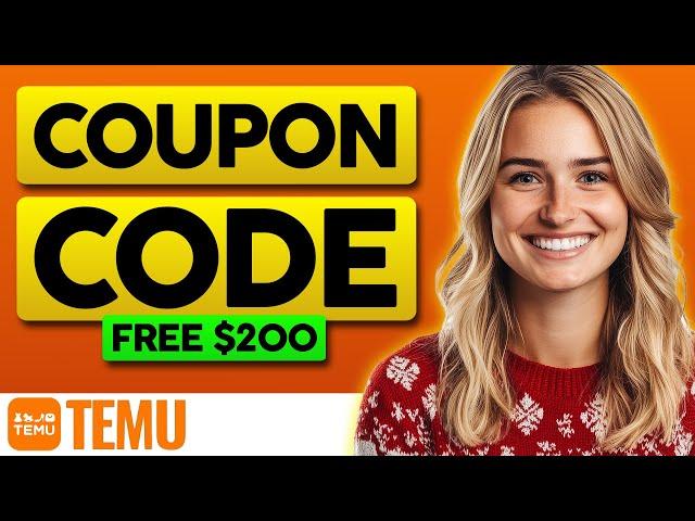  Temu Coupon Code 2024  Temu $200 Discount Code *BLACK FRIDAY*