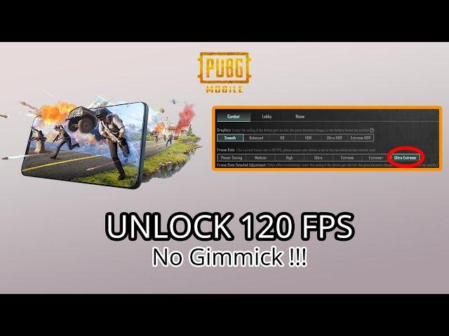 PUBG MOBILE 120FPS!!! - Cara Unlock 120fps Pubg Mobile Terbaru - (WAJIB ROOT)