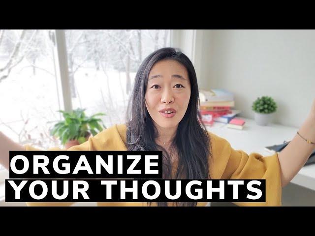 How to organize your thoughts when speaking