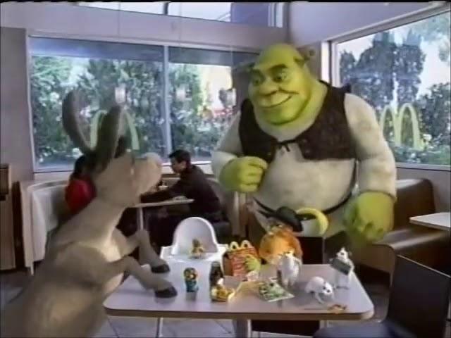 McDonald's ad - Shrek the 3rd Xmas with Kayla Skyee (2007, CDCB2 version)