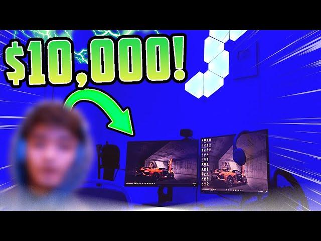 Jeffington $10,000 Gaming Setup! (Full Setup + Room Tour!)