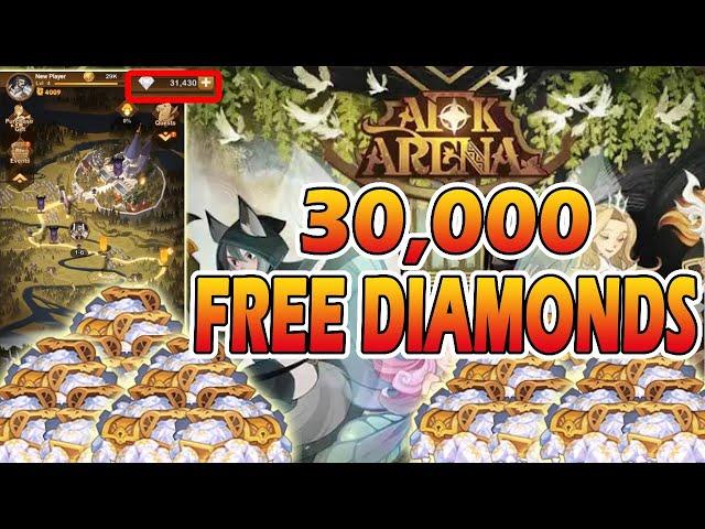 How to Get Free DIAMONDS in AFK arena 2024  100% LEGIT [Android/iOs]