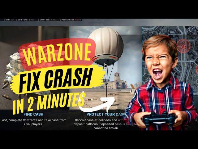 HOW TO FIX Warzone CRASHING! - Quick Fix For Caldera Crashes - Hit Marker Show - AlanLeeUSA