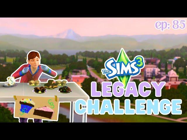 BACK IN THE MUFFIN BUSINESS?! | Sims 3 Legacy Challenge | Ep: 85