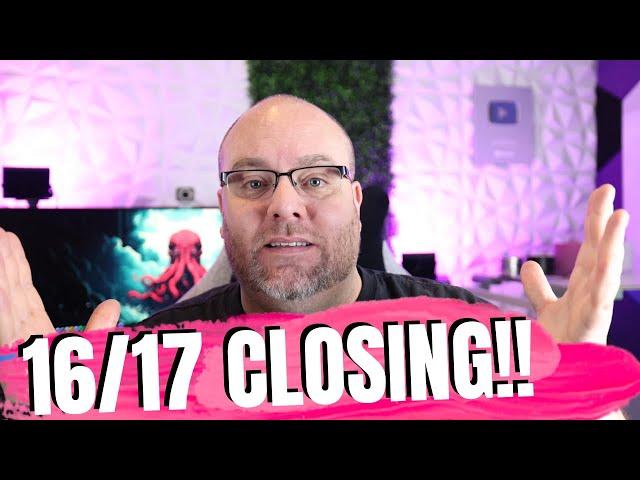 16/17 IS CLOSING?!?! Very sad news for candle makers