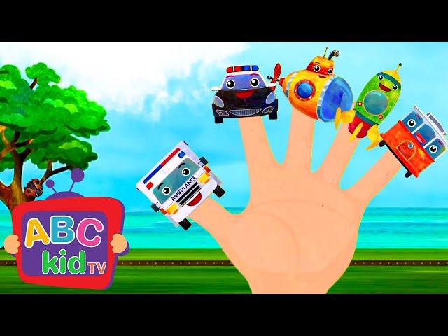 BEST Cars and Trucks for Kids (Finger Family Song) | ABC Kid TV Nursery Rhymes & Kids Songs