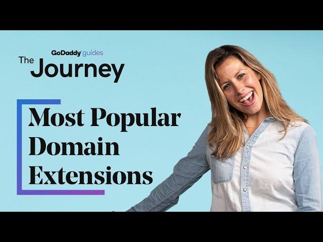The 5 Most Popular Domain Extensions | The Journey