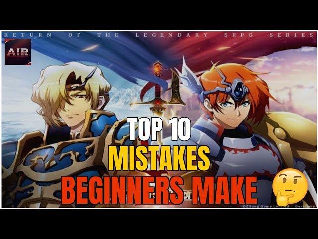 Langrisser M - Top 10 Mistakes Beginners Make