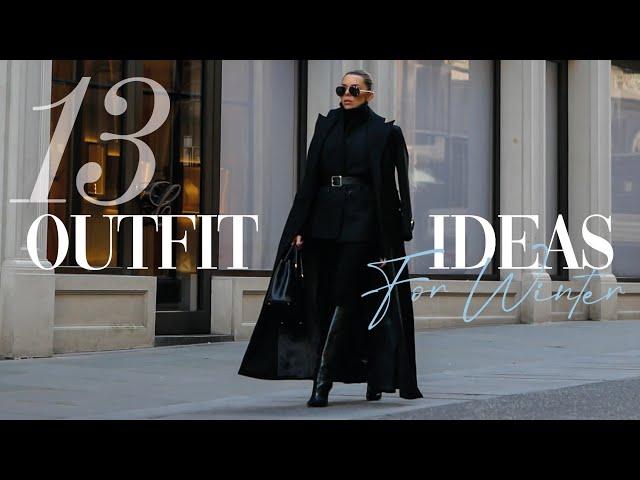 13 OUTFIT IDEAS FOR WINTER 2024 | Zara, Karen Millen, Everlane, ASOS | Haul & Try On