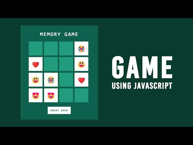 How to Create Memory Game in JavaScript