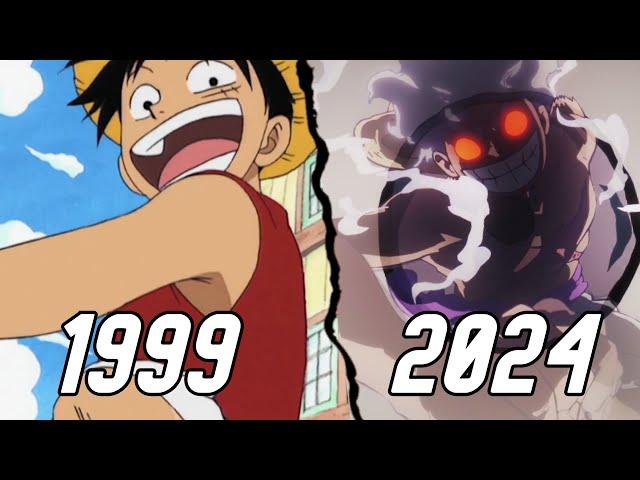 Художественная Эволюция One Piece