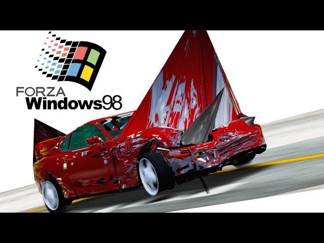 Corrupted Forza For Windows 98...