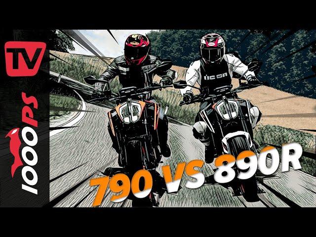 KTM 890 Duke R vs. KTM 790 Duke - Muss es immer die Große sein?