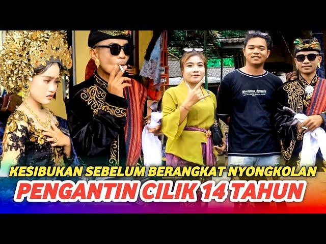 PENGANTIN BERJOGET SEBELUM BERANGKAT NYONGKOLAN | PENGANTIN VIRAL 14 TAHUN.