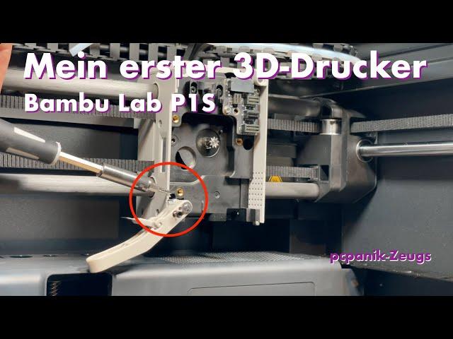 pcpanik-Zeug : Bambu Lab P1S - mein erster 3D Drucker + Hotend und Extruder wechseln