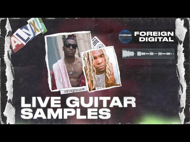 How to make LIVE GUITAR SAMPLES for Lil Keed | FL Studio 20 Tutorial