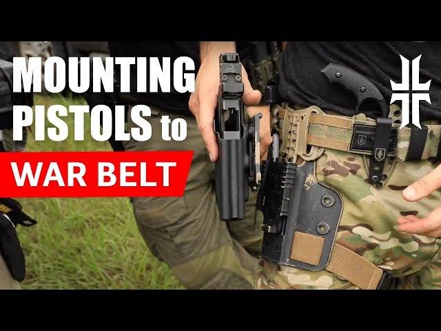 Mounting Pistols to War Belts