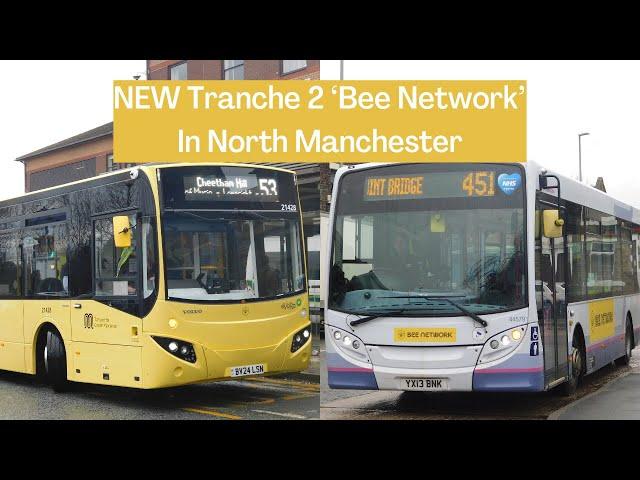 NEW 'Bee Network' Tranche 2 Franchised Buses In Manchester | FULL Operation Overview