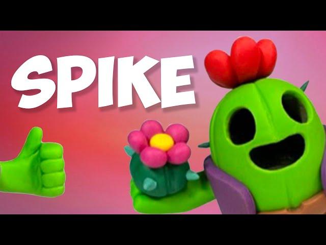 Making Spike from BRAWL STARS with polymer clay / Tutorial / Fimo