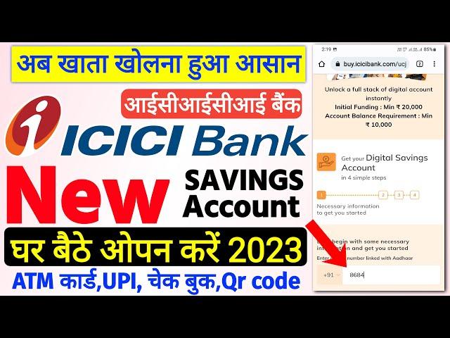 icici bank online saving account opening | icici bank online account opening zero balance | LoanGK