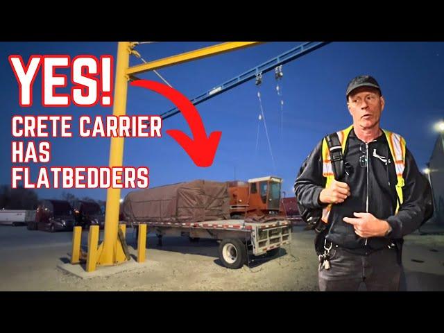 Crete Carrier FLATBED Division | We Tour the Hunt Transportation Headquarters Terminal